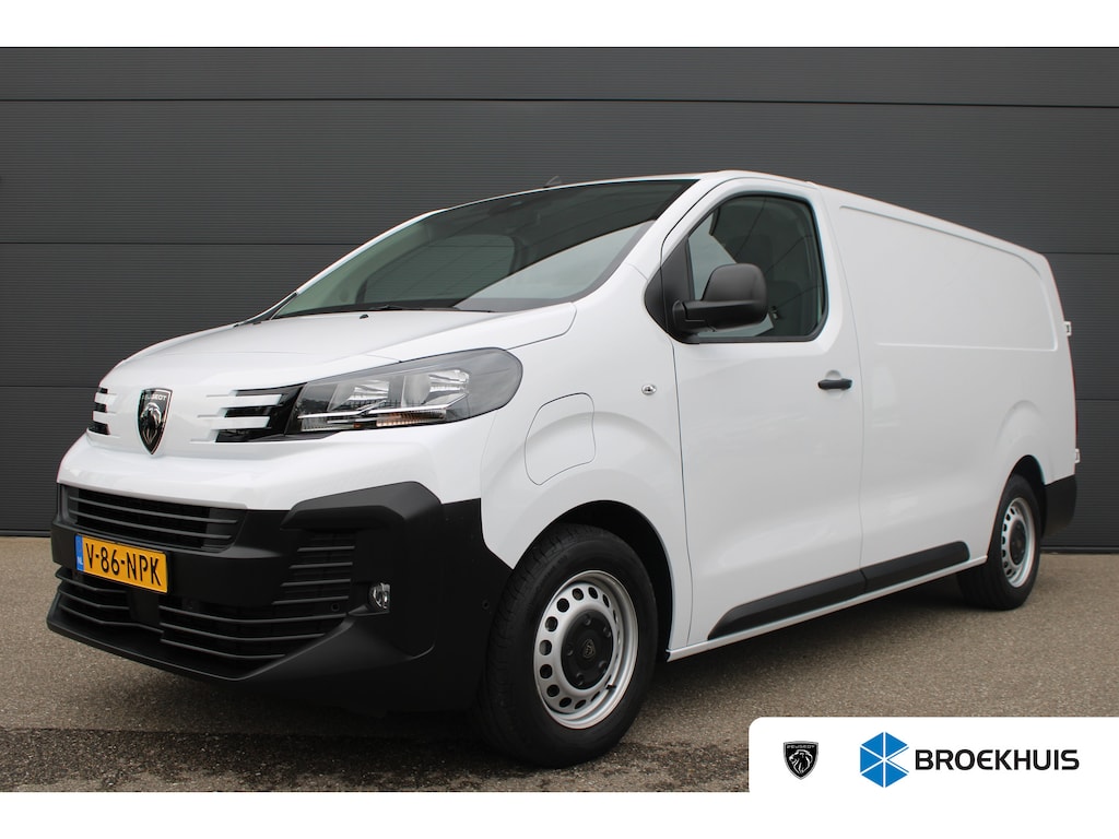 Peugeot e-Expert EV L3 Long 75 kWh | L3 Long | Fase 3 laden | SOH 100% | Nieuw model | 3-Zits | Navigatie | Camera |