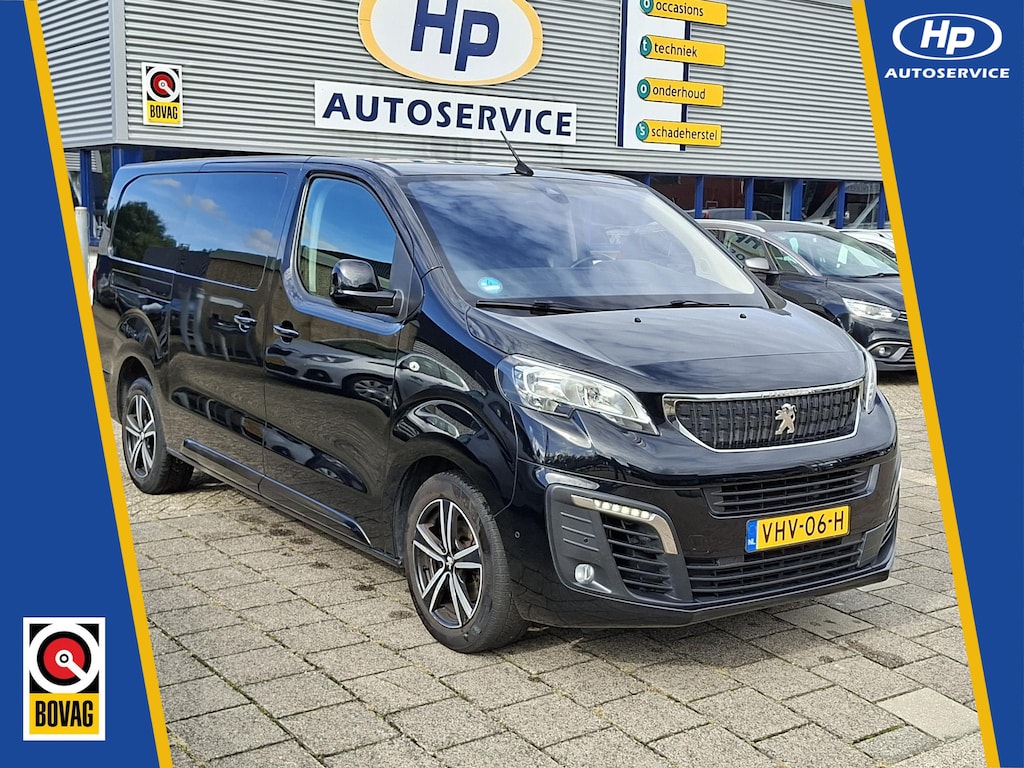 Peugeot Expert 2.0 BlueHDI 150 Long Asphalt DC 5-Pers. 360Camera Trekhaak Cruise Contr. Carplay Climate Contr. Navigatie Dodehoekdetectie EURO6