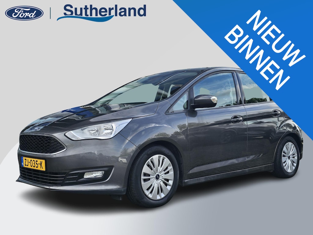 Ford C-Max 1.0 Trend Goed onderhouden | Trekhaak | Navigatie | Android auto/Apple carplay | PDC | Climate control