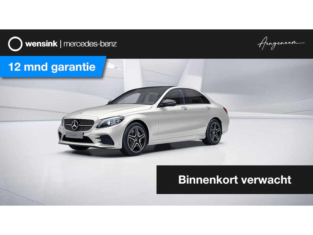 Mercedes-Benz C-klasse 300 Premium Plus Pack | AMG |Night | Panoramadak | Burmester | Memory | Widescreen | Sfeerverlichting |
