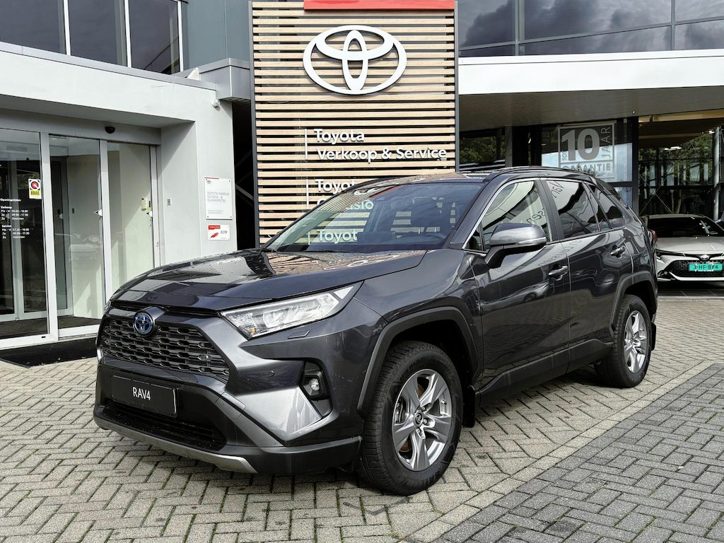 Toyota RAV4 2.5 Hybrid AWD Dynamic TREKHAAK ALL-SEASON STOELVERW PARK-SENSOREN CAMERA APPLE/ANDROID LM-VELGEN DAB+ AD-CRUISE