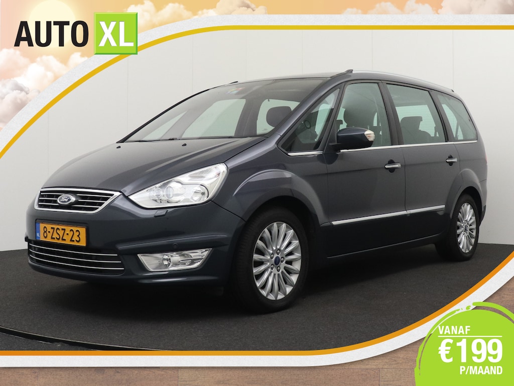 Ford Galaxy 1.6T 160 PK Platinum 7p. Pano-Dak Leder Trekhaak Memory