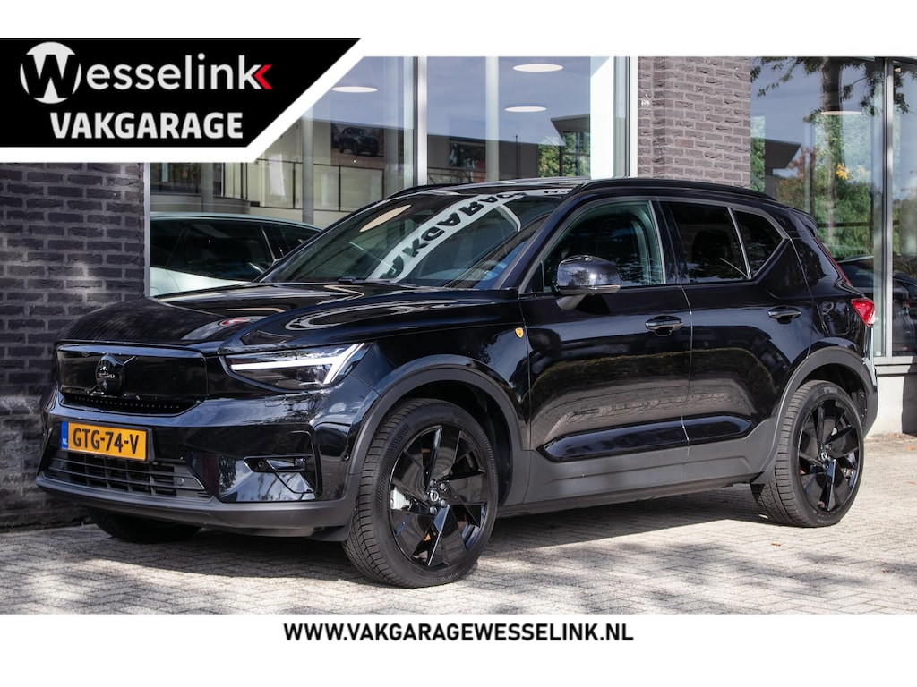Volvo EX40 Single Motor Extended Range Ultra Black Ed. 82 kWh | Schuif/kantel dak | Trekhaak