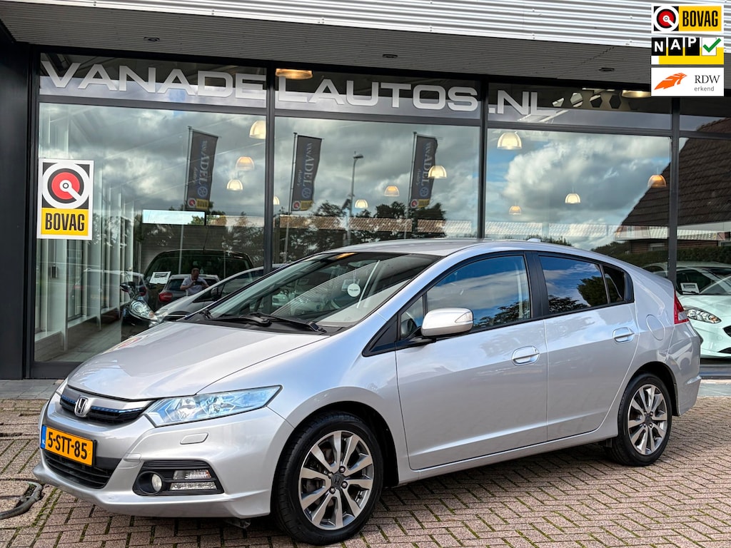Honda Insight 1.3 Executive Aut. Leer Navi Clima Cruise Park.Sens NL-Auto NAP DEalerondrhouden!