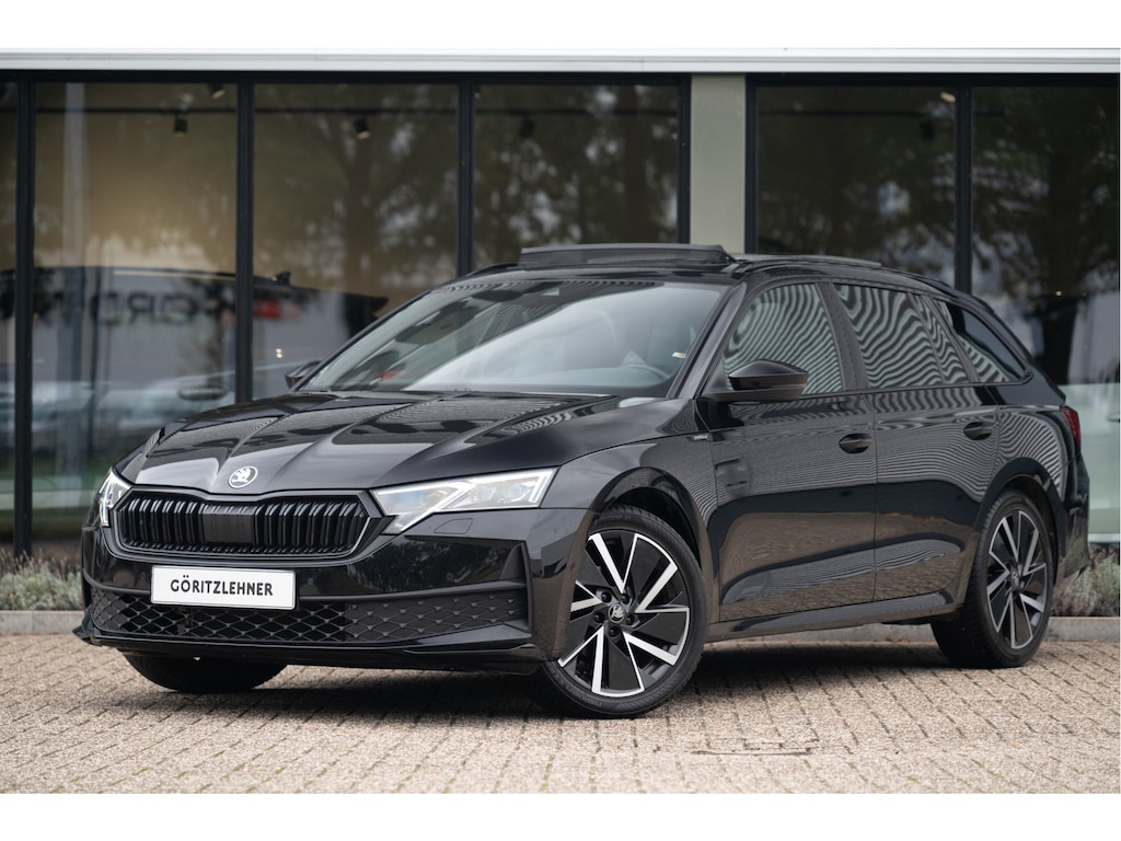 Skoda Octavia Combi 1.5 TSI MHEV Sportline Business | Pano | Trekhaak | ACC | Navi | Dodehoekdet. | Matrix LED | 19"