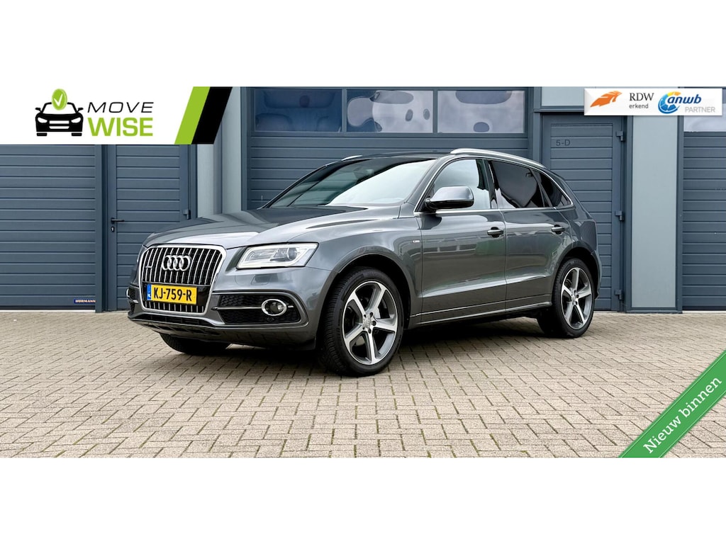 Audi Q5 2.0 TFSI 230pk quattro | S LINE | Automaat | Trekhaak | Zeer Nette Staat ! | Camera | Stoelverwarming |