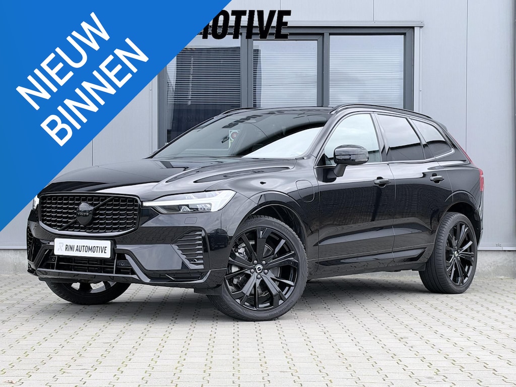 Volvo XC60 2.0 T8 Plug-in hybrid AWD Plus Black Edition 455 PK | Long Range | Pano | 2 fase laden | All season banden