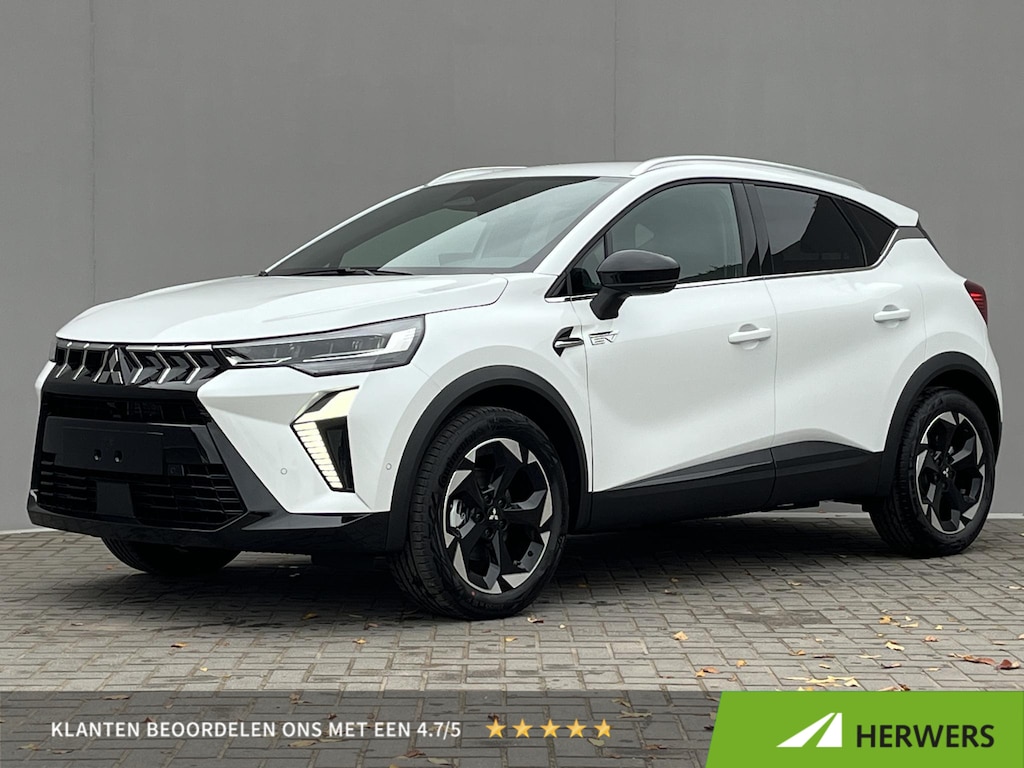 Mitsubishi ASX 1.8 HEV AT Intense+ / 8 Jaar Fabrieksgarantie / afneembare trekhaak / Achteruitrijcamera / Stuur- en Stoelverwarming / Voorruitverwarming / Keyless Entry & Start / Navigatie via Apple Carplay & Android Auto / Adaptieve Cruise Control / Climate Control