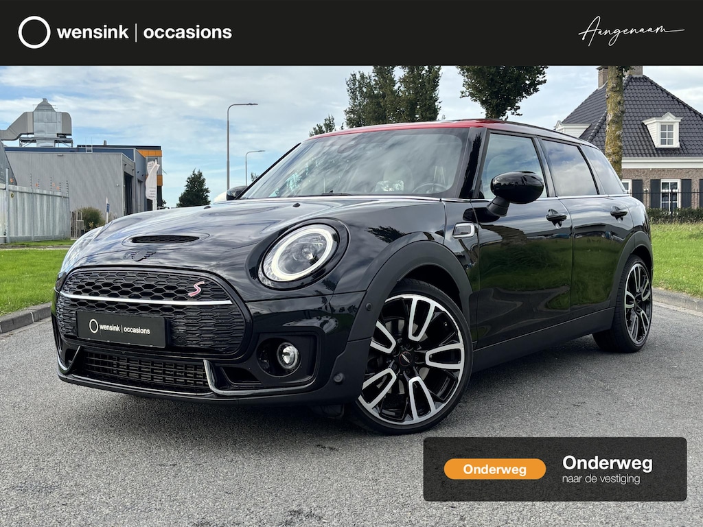 MINI Clubman 2.0 Cooper S Rockingham GT Edition | JCW Pakket | HUD | Ele.verstelbare stoelen + Geheugen | Harman/Kardon | Panoramadak | Sportstoelen | Apple CarPlay/Android Auto | Interieur verlichting |