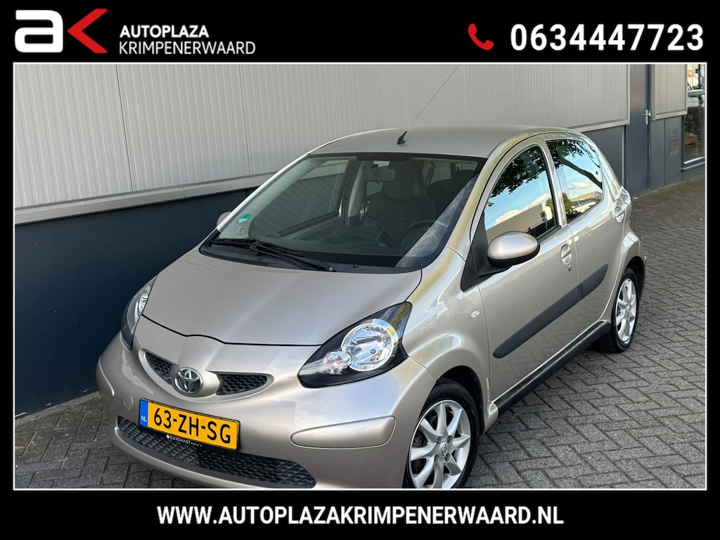 Toyota Aygo 1.0-12V + airco Carplay 111000+-km Nap