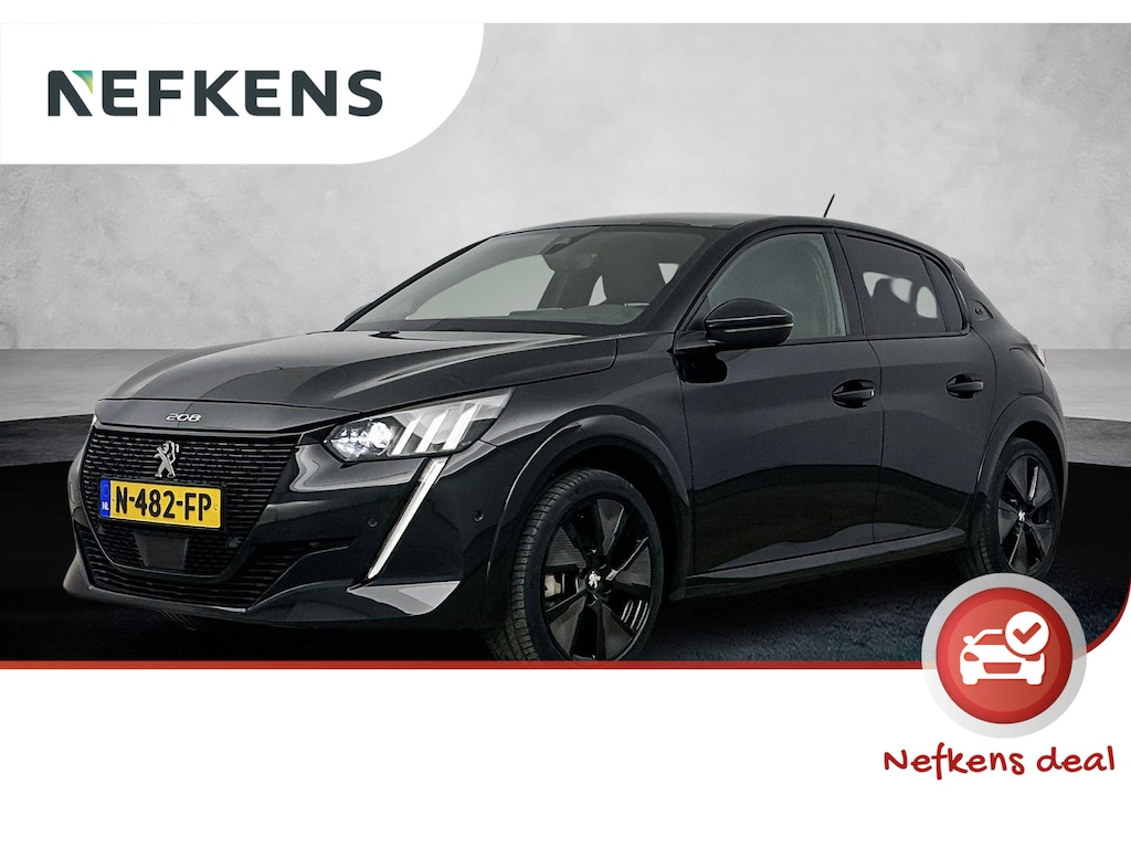 Peugeot e-208 EV GT 50 kWh | 1ste eigenaar | ACCU: 92% | Dodehoekdetectie | Navigatie | Lichtmetalen velgen | LED verlichting |