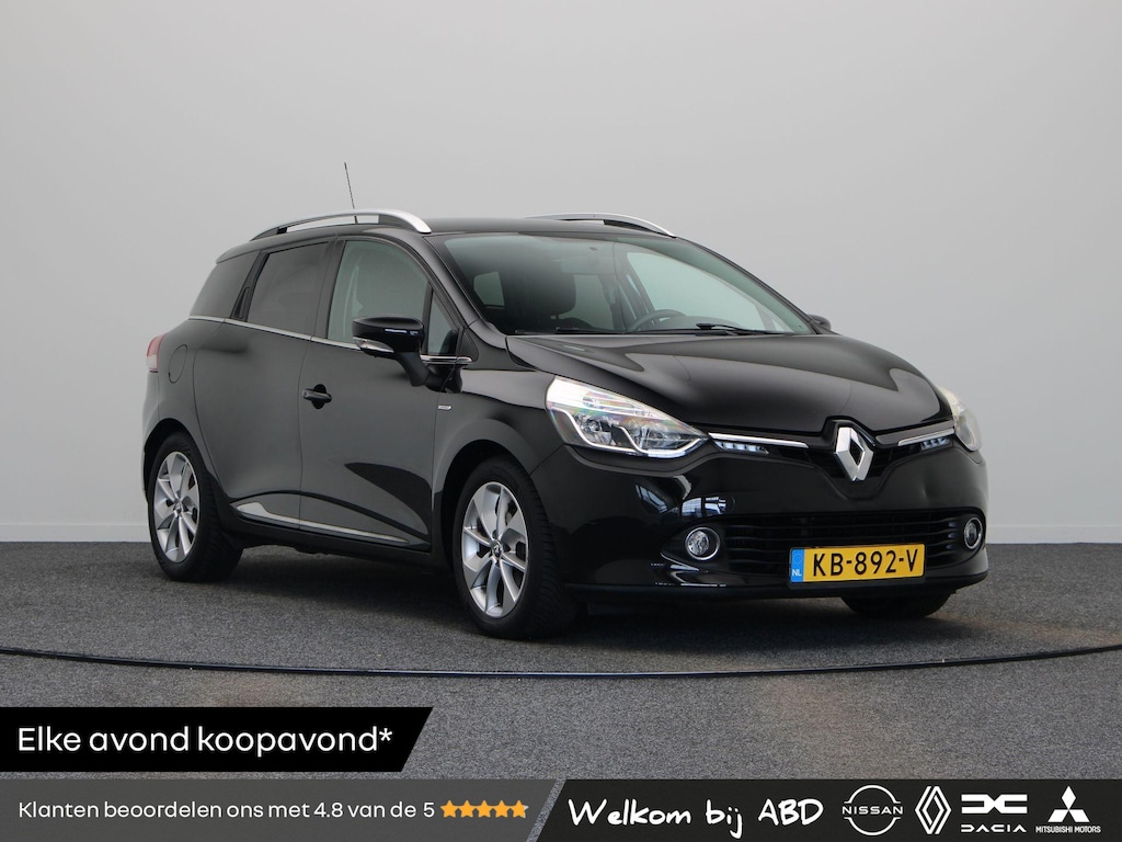 Renault Clio Estate TCe 90pk Limited | Trekhaak | Achteruitrij Camera | Navigatie | Parkeersensoren Achter | Airco | Cruise Control