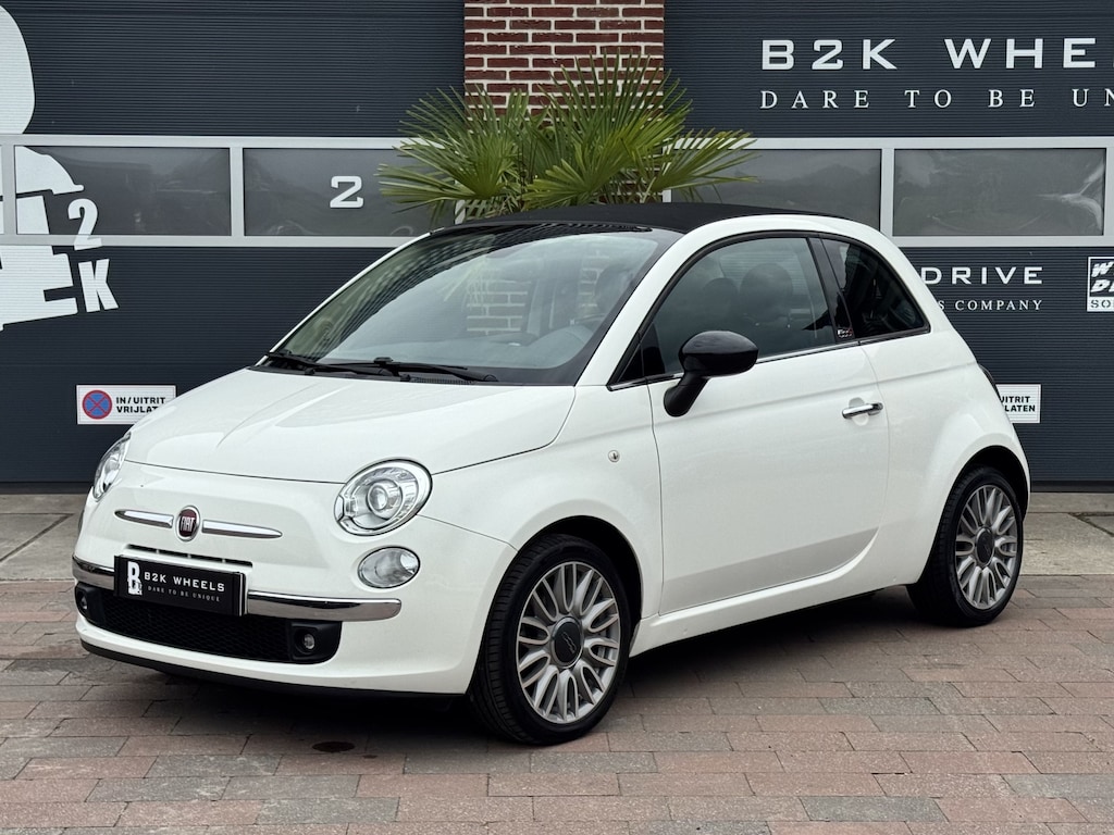 Fiat 500C 0.9 TwinAir Turbo Cult | NAP | Leder | Xenon | Climate | PDC | Int. Audio | Rijklaar + nieuwe apk