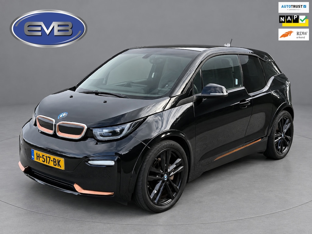 BMW i3 S 120Ah 42 kWh RoadStyle Edition, warmtepomp, harman/cardon, vele opties, 1 e eigenaar, Origineel NL auto met nap
