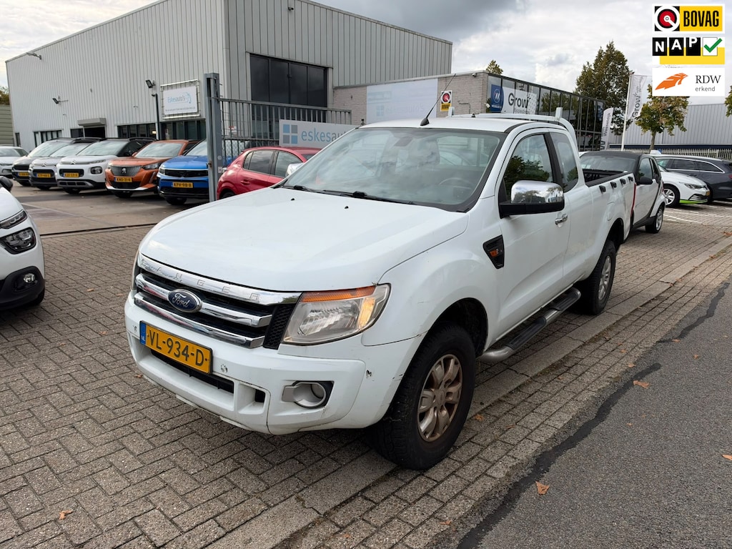 Ford Ranger 2.2 TDCi XLT Super Cab, Airco, NAP, 1ste eigenaar, NL auto, prijs EX BTW