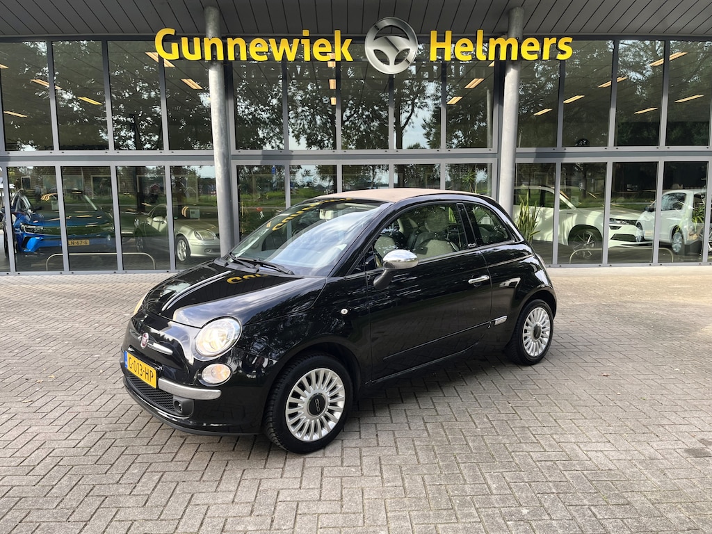 Fiat 500C 1.2 Lounge | AIRCO | ALL SEASON | BLUETOOTH | ELEKTRISCHE RAMEN | LM 15" | PDC