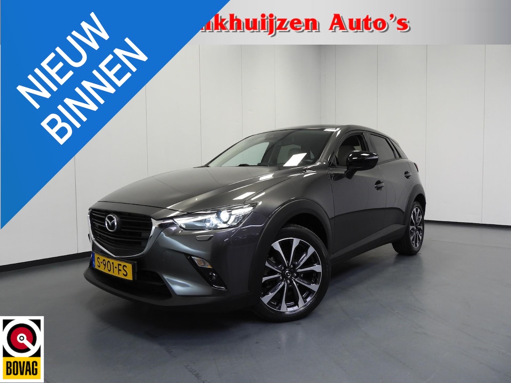 Mazda CX-3 2.0 SkyActiv-G Aut. Luxury NAVI-APP/LEER/CLIMA/LED/18"LMV!