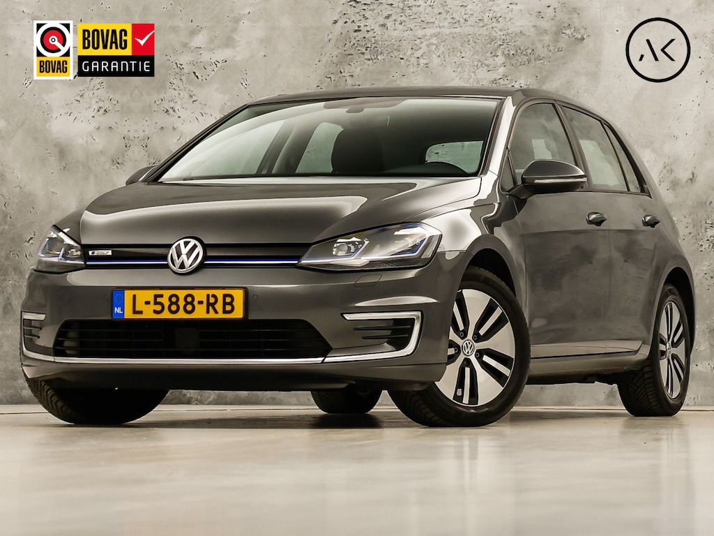 Volkswagen E-Golf E-DITION Automaat (SOH 91,3%, APPLE CARPLAY, GROOT NAVI, CLIMATE, STOELVERWARMING, SPORTSTOELEN, PARKEERSENSOREN, NIEUWSTAAT)