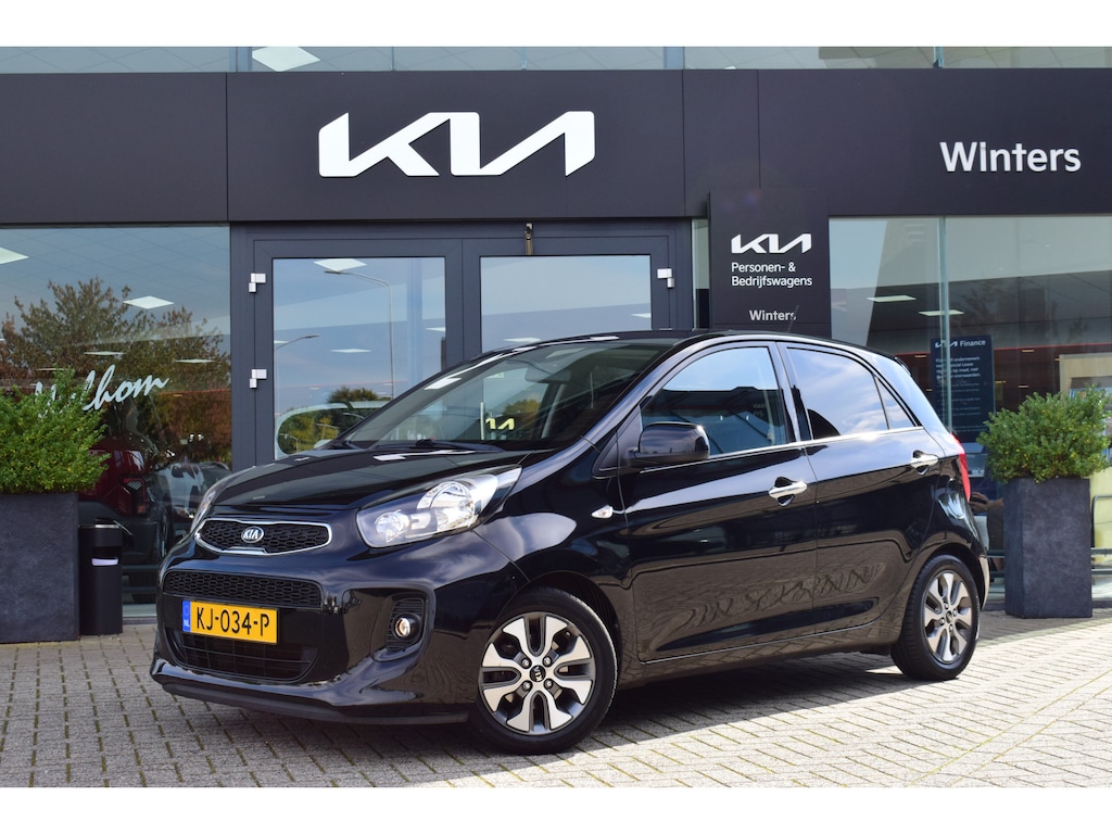 Kia Picanto 1.0 CVVT ComfortPlusLine Navigator | Navi | Camera | Climate & Cruise Control | Getinte Ramen Achter |