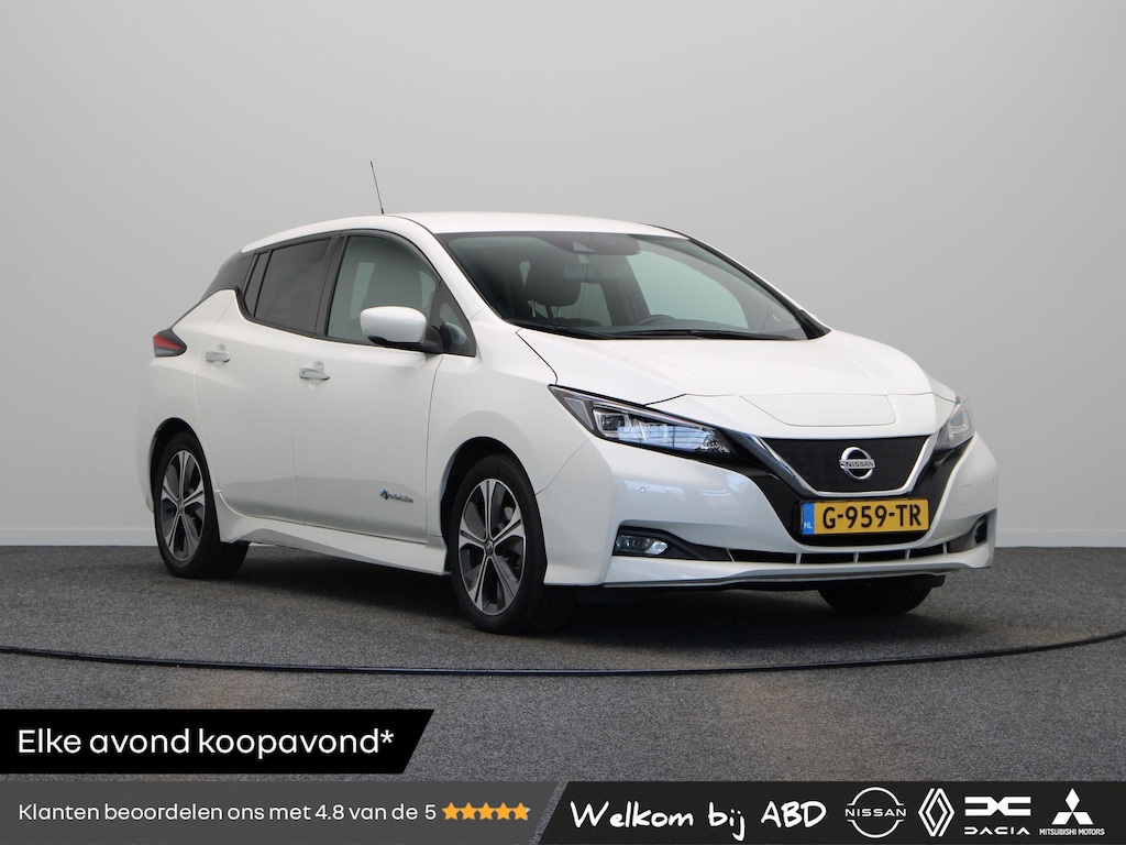 Nissan Leaf Tekna 40 kWh | Bose Premium Audio | 87% SoH | Adaptive cruise control | Lederen bekleding | Climate control | Stoel en stuurverwarming |