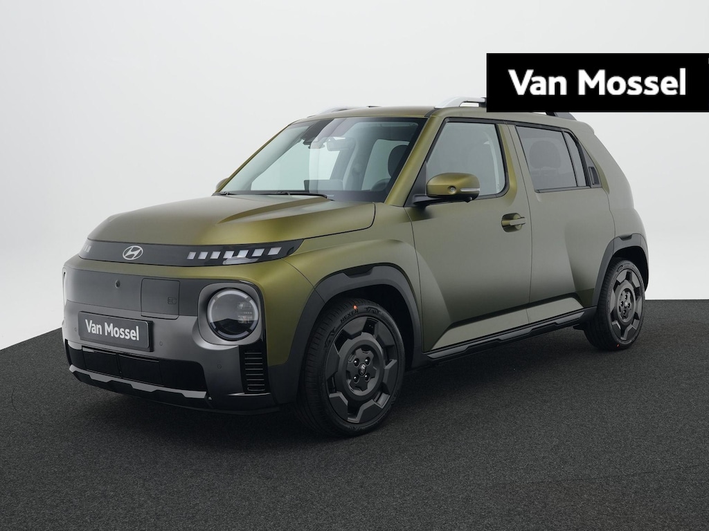 Hyundai Inster Cross Sky Plus 49 kWh | Warmtepomp | Stoelverwarming | Stuurverwarming | Dodehoekdetectie | Schuif/Kanteldak | 360 Camera | ACTIEPRIJS, VRAAG NAAR DE VOORWAARDEN |