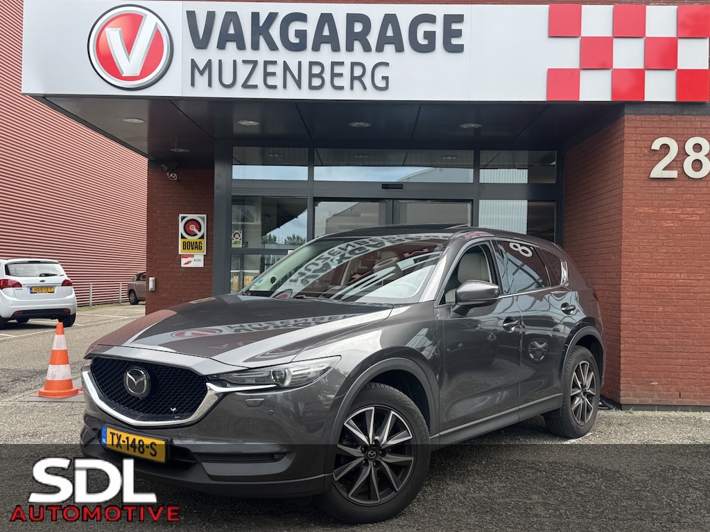 Mazda CX-5 2.5 SkyActiv-G 194 GT-M // NAVI // BOSE AUDIO // SCHUIF / KANTELDAK // LEDER // ADAPTIVE CRUISE // 360° CAMERA //