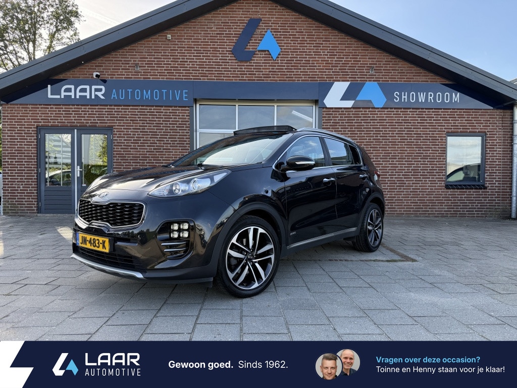 Kia Sportage 1.6 T-GDI 177PK 4WD GT-Line Automaat | Navi | Camera | Pano | Leer | Keyless | LED