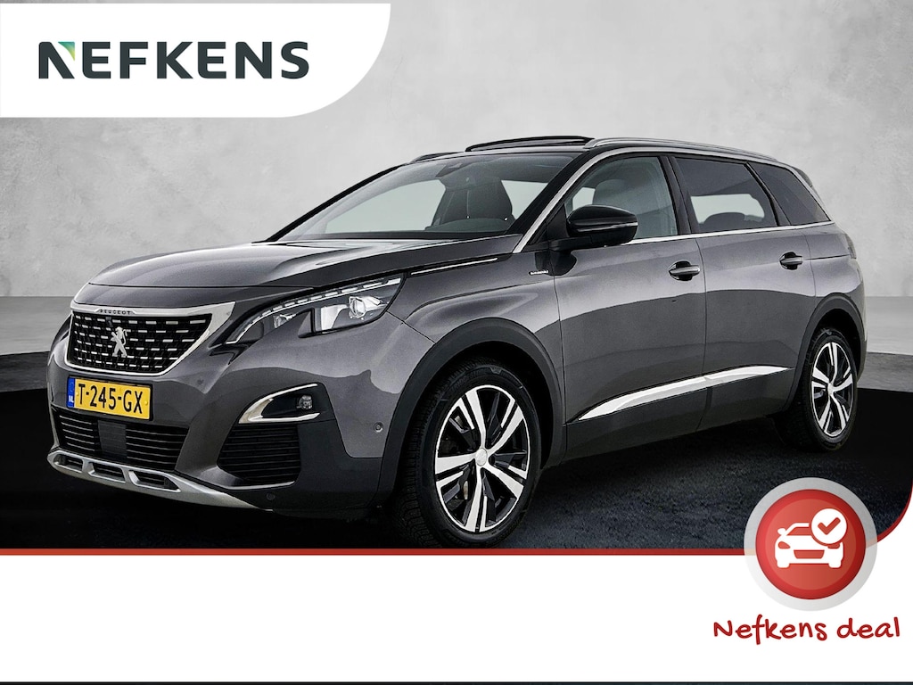 Peugeot 5008 1.2 130pk GT-Line Automaat | Schuif-/Kanteldak | Elektrische Achterklep | Navigatie | 18"LMV | Camera | Apple Carplay/Android Auto | Cruise Control | Climate Control |
