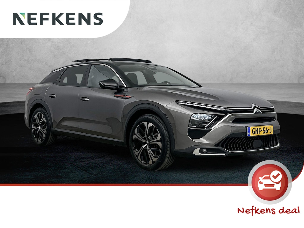 Citroën C5 X 1.6 Plug-in Hybrid 225 Hypnos | Adaptieve cruise control | Lederen bekleding | Unieke uitvoering | Panoramisch schuif kanteldak | 360 camera |