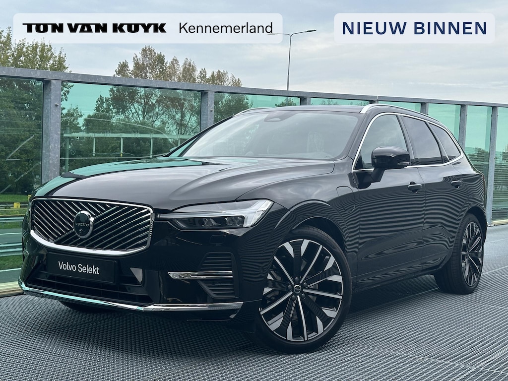 Volvo XC60 2.0 T8 Plug-in hybrid AWD Ultra Bright Exec. Ed. / Trekhaak / Luchtvering / Bowers & Wilkins / Pano. dak / Geventileerde stoelen / Massagestoelen / Nappa Leder / Verwarmde stoelen / Seat memory / Keyless /