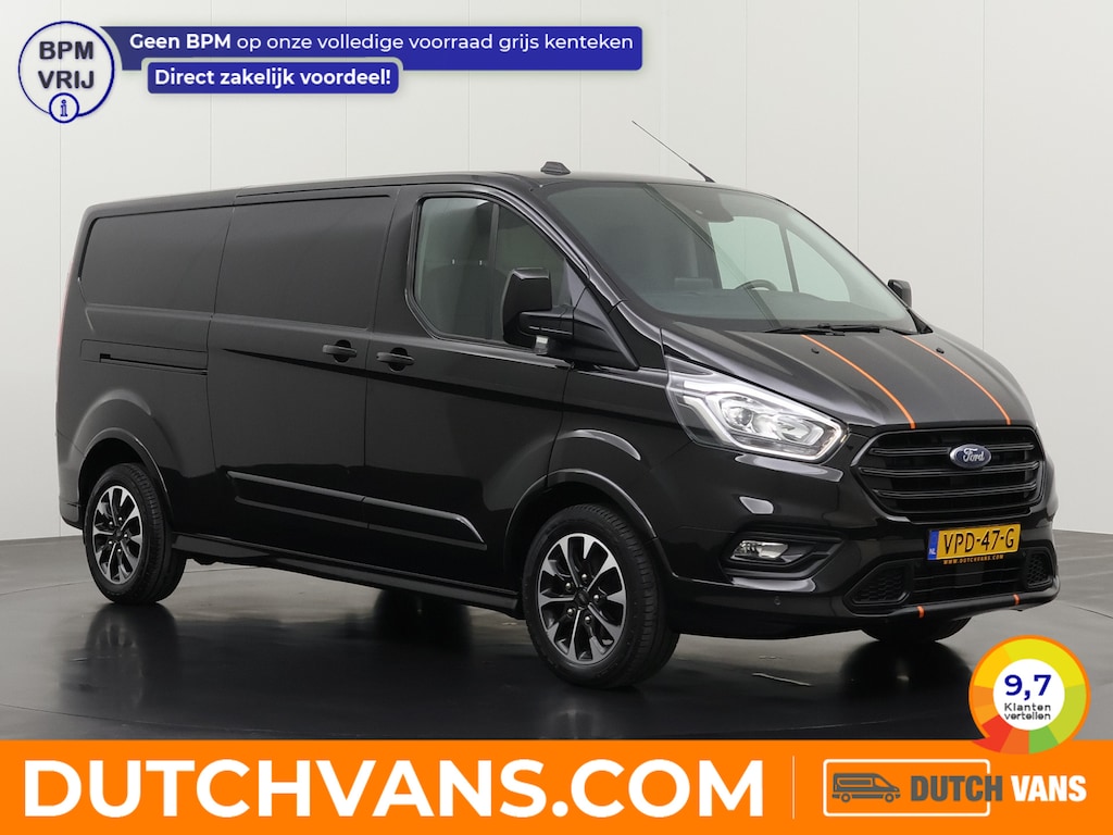 Ford Transit Custom 2.0TDCI 185PK Automaat Lang Sport | Navigatie | Camera | Multimedia | Airco | Cruise | Trekhaak