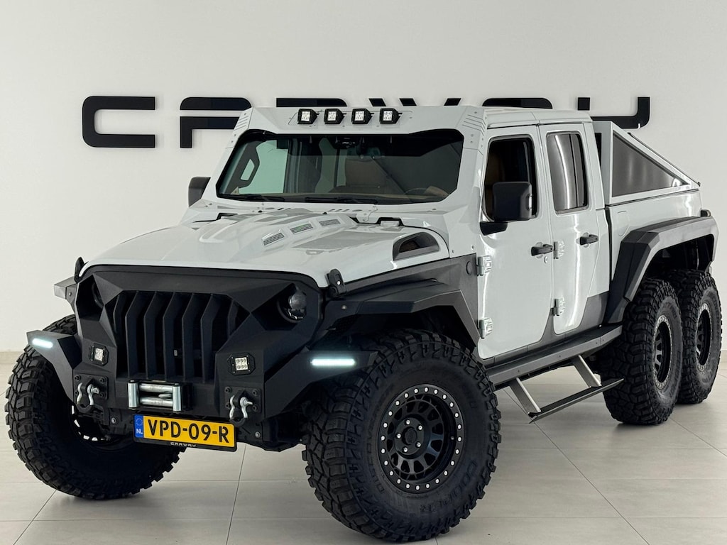 Jeep Gladiator Greenhill 6x6 Uniek Lier Leder Brute machine