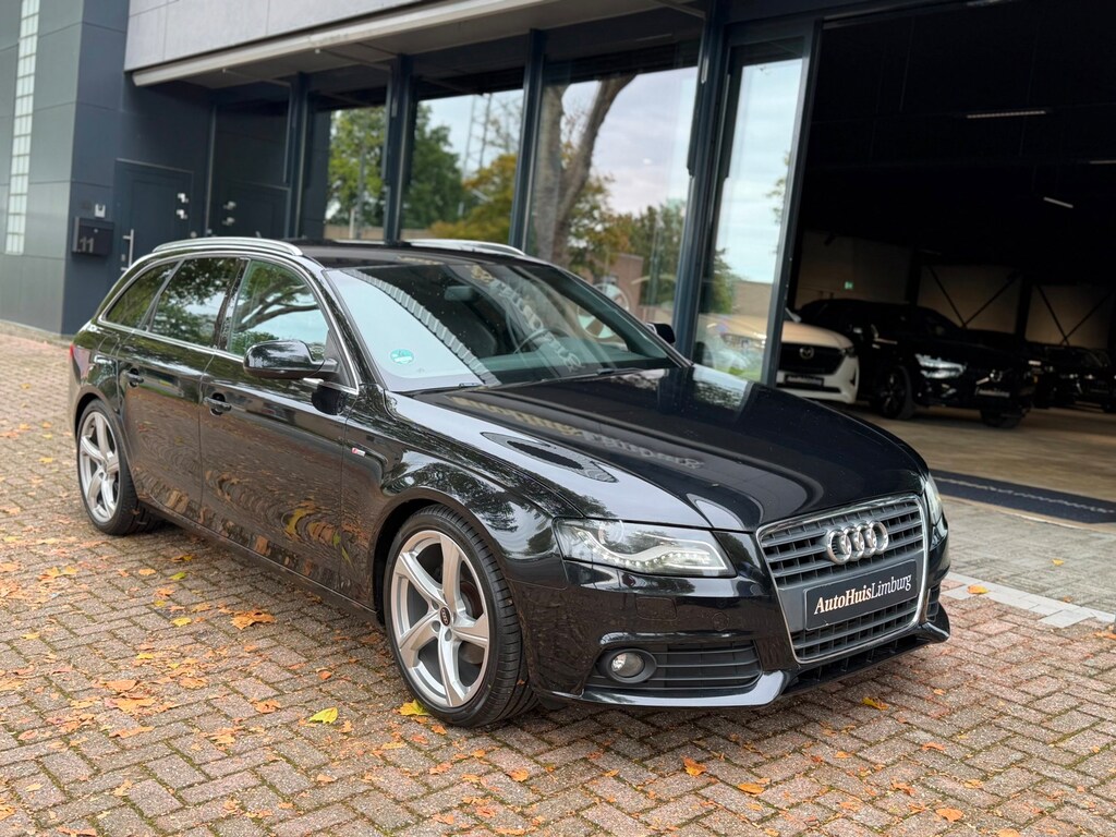 Audi A4 Avant 1.8 TFSI Pro Line S|B&O|Zwart-Zwart|Prachtig!