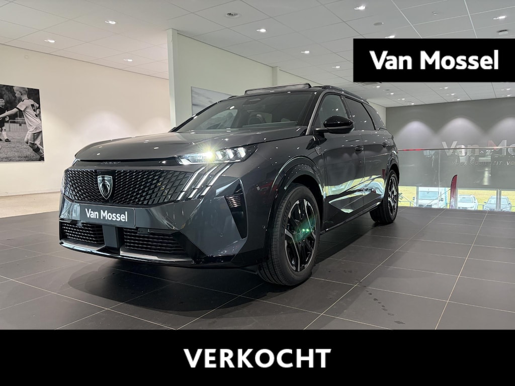 Peugeot e-5008 GT Avantage 73 kWh 7p Van € 54.812,- voor € 49.878,-!! | Alle opties l Climate Control | Elek. Verstelbare Stoelen + Geheugen & Massage | Elek. Schuif / Kantel Dak | Elek. Kofferklep | Full Map Navigatie | Apple Carplay / Android Auto | 360 Camera | Parkeersensoren | Bekleding Half Leder / Alcantara | Direct uit Voorraad Leverbaar!