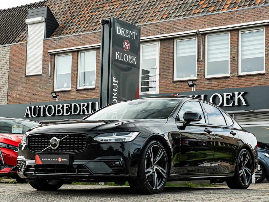 Volvo S90 2.0 B4 PLUS DARK ORG NL SCHUIFDAK CAMERA HARMANKARDON APPLE CAR 20 INCH