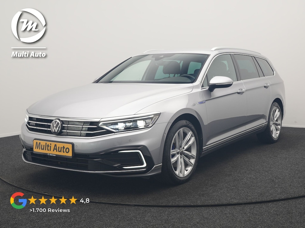 Volkswagen Passat Variant 1.4 TSI PHEV GTE Business 218pk Dealer O.H. | Trekhaak Afn. | Adaptive Cruise | Camera | Alcantara Sportstoelen Massage & Verwarmd | IQ Light | Apple Carplay | Blis | Keyless | Navigatie | DAB | Plug In Hybrid |