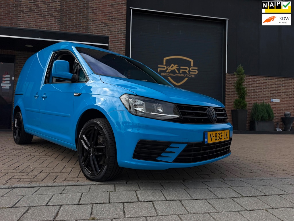 Volkswagen Caddy 2.0 TDI L1H1 BMT Highline 140PK Airco Navi Elk.Raman Leder Trekhaak