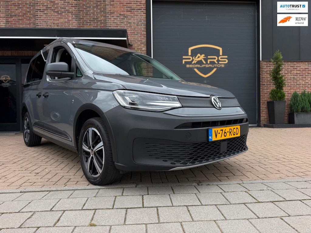 Volkswagen Caddy Cargo 1.5 TSI Exclusive PAN AMERICANA IQ-Light Climaat Control Cruise Control Airco Dubbele Schuifdeuren Trekhaak