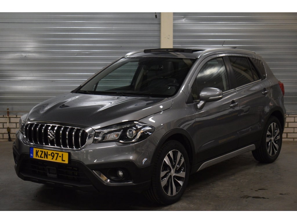 Suzuki S-Cross 1.4 Boosterjet Select 1e Eigenaar Dealer Onderhouden + Leder|Panoramadak|Stoelverwarming|Bluetooth|Carplay|