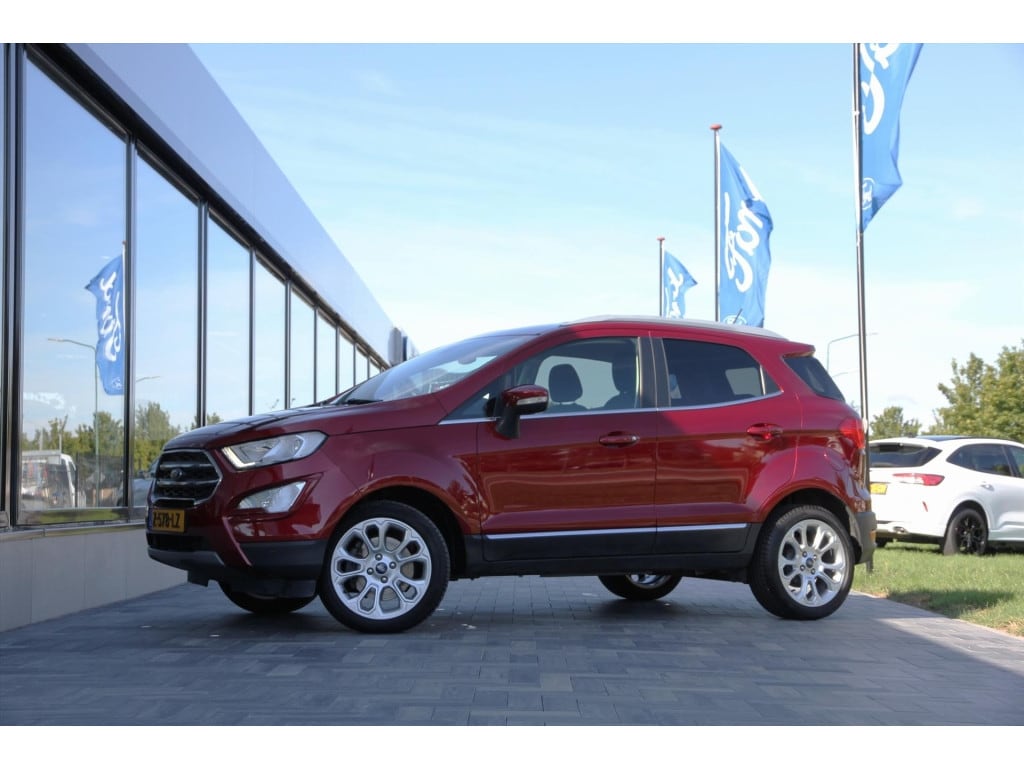 Ford EcoSport 1.0 EcoBoost 125pk Titanium 'Ruby Red' | Winter pack