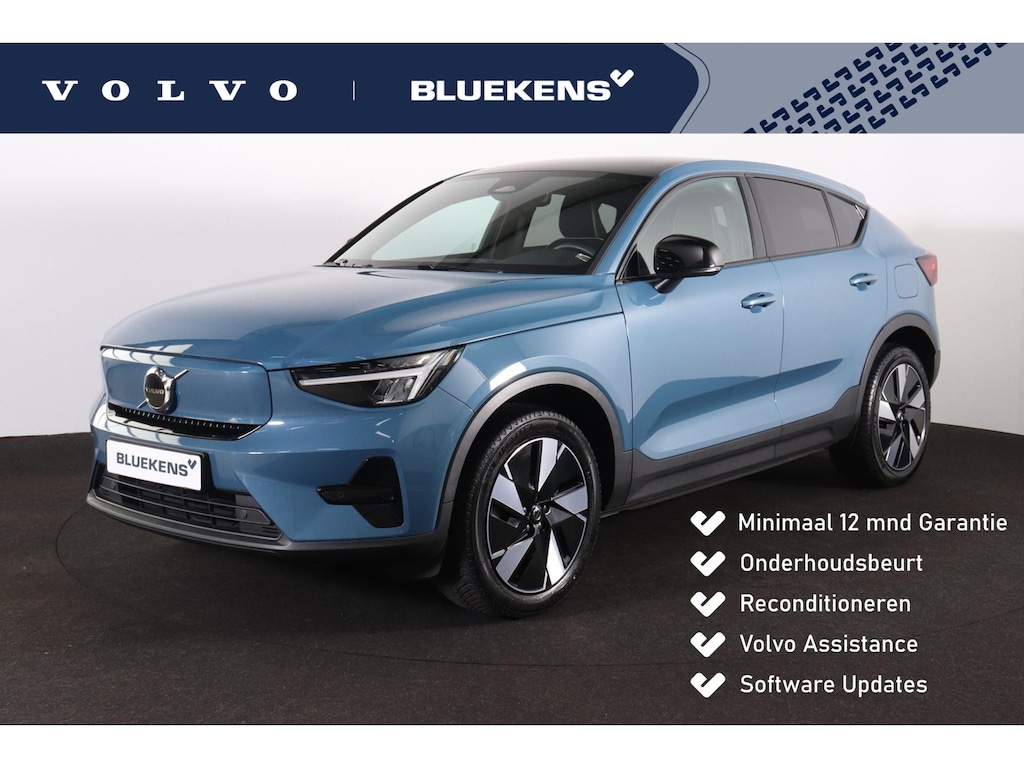 Volvo C40 Extended Range Plus 82 kWh - IntelliSafe Assist & Surround - Parkeercamera achter - Verwarmde voorstoelen & stuur - Parkeersensoren voor & achter - Draadloze tel. lader - Warmtepomp - Extra getint glas - 19' LMV