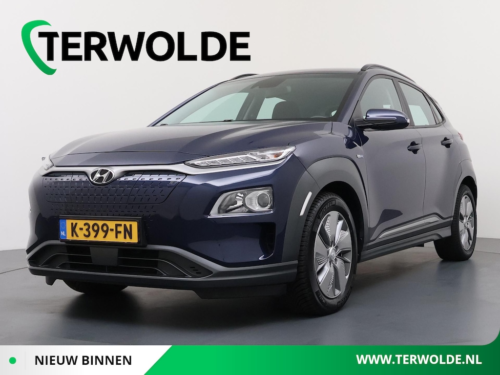 Hyundai Kona Electric EV Comfort 64 kWh | SOH 96,7% | Trekhaak | Navigatie |