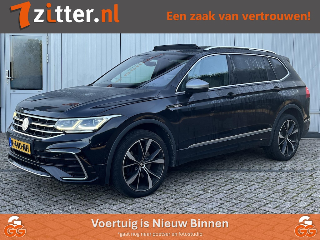 Volkswagen Tiguan Allspace 2.0 TSI 4Motion Highline R-Line 7-Persoons Panoramadak, Stoelverwarming/Ventilatie, IQ-Light, Trekhaak
