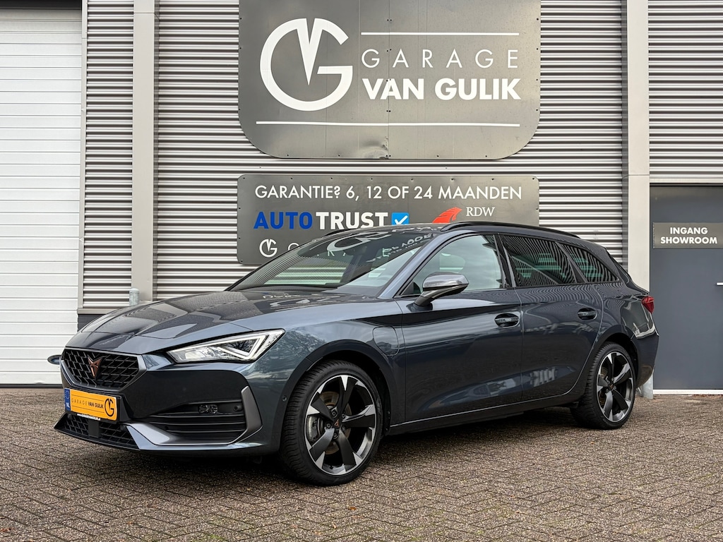 CUPRA Leon Sportstourer 1.4 e-Hybrid 245PK Navi,Clima,ACC,Isofix,Stoel+StuurVerwarming,Carplay,ElektrRamen+Spiegels,VirtualCockpit
