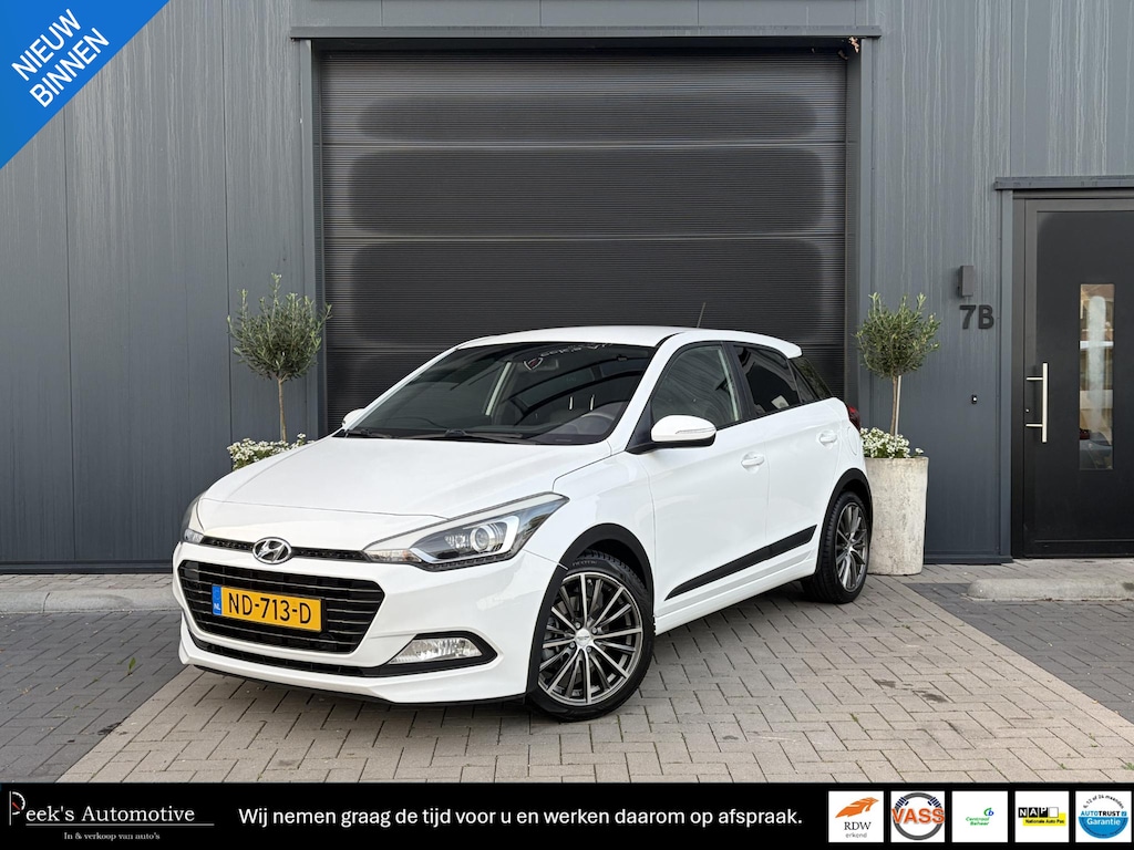Hyundai i20 1.0 T-GDI Go! | Airco | Cruise | Apple CarPlay | Camera | Parkeersensoren | Super mooie auto!!!
