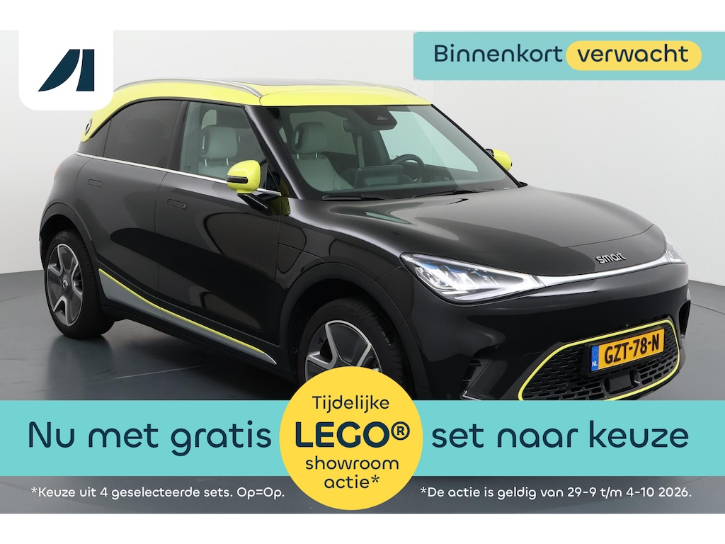 smart #1 Pro+ 66 kWh Compact, sportief en volledig elektrisch de stad door