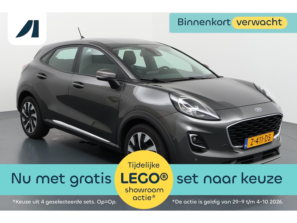 Ford Puma 1.0 EcoBoost Hybrid Titanium Compacte crossover met zuinige mild-hybride techniek