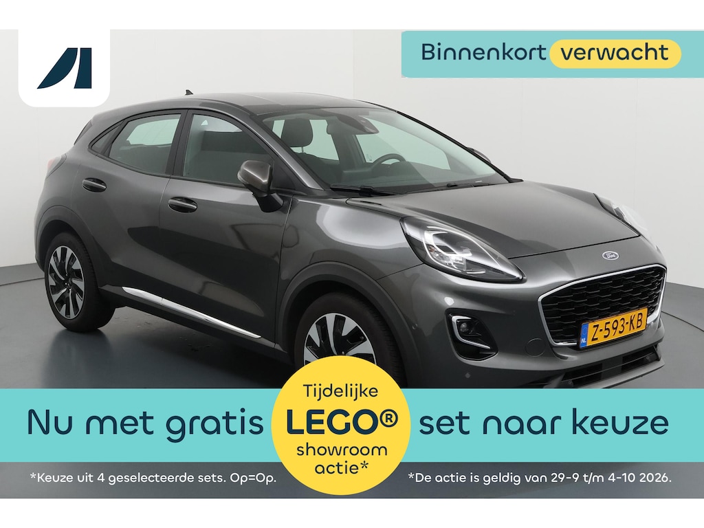 Ford Puma 1.0 EcoBoost Hybrid Titanium Sportieve compacte SUV met lage kilometerstand