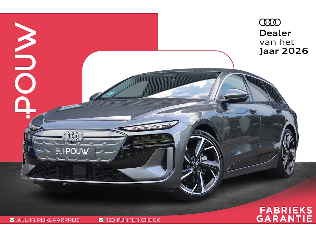 Audi A6 Avant e-tron 286pk S edition 83 kWh | Trekhaak | Winterpakket | Bijrijdersdisplay | Adaptive Cruise Stop&Go | Rondomzicht Camera | Elektr. Stoelen+Memory