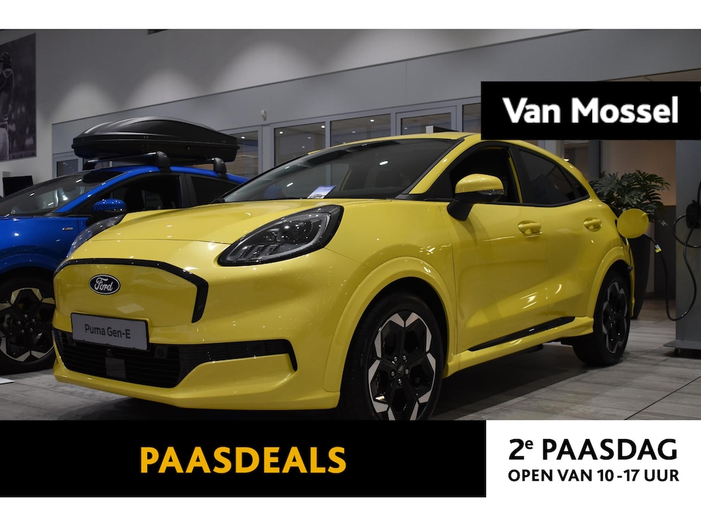 Ford Puma Gen-E Premium 44 kWh | Showroom Voorraad | €4400.- Korting | Electric Yellow | Winterpack | Driver Assistance Pack | Incl. Ford Protect 2 + 3 jaar/100.000 km |